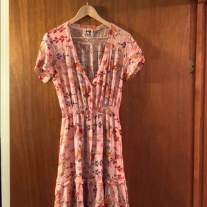 Lightweight button-up Summer Floral Maxi